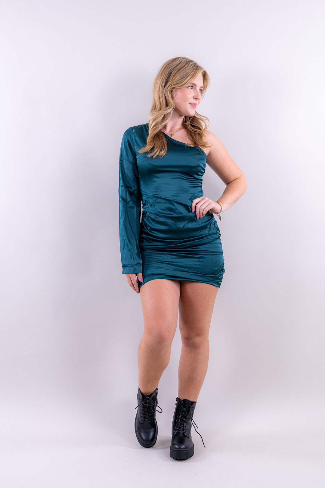 Fenna satin dress