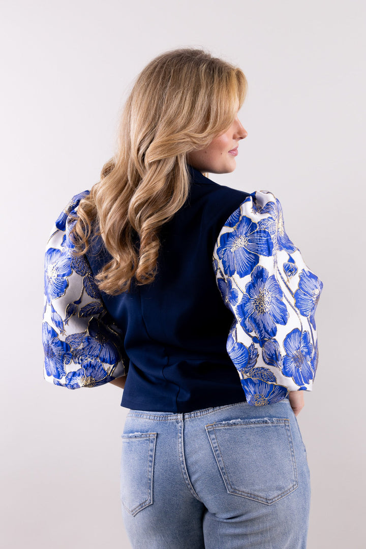 Malou wrap blazer